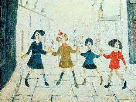 Children Playing - Lowry