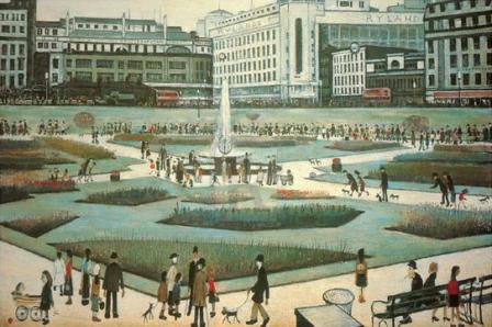 Piccadilly Gardens - Lowry